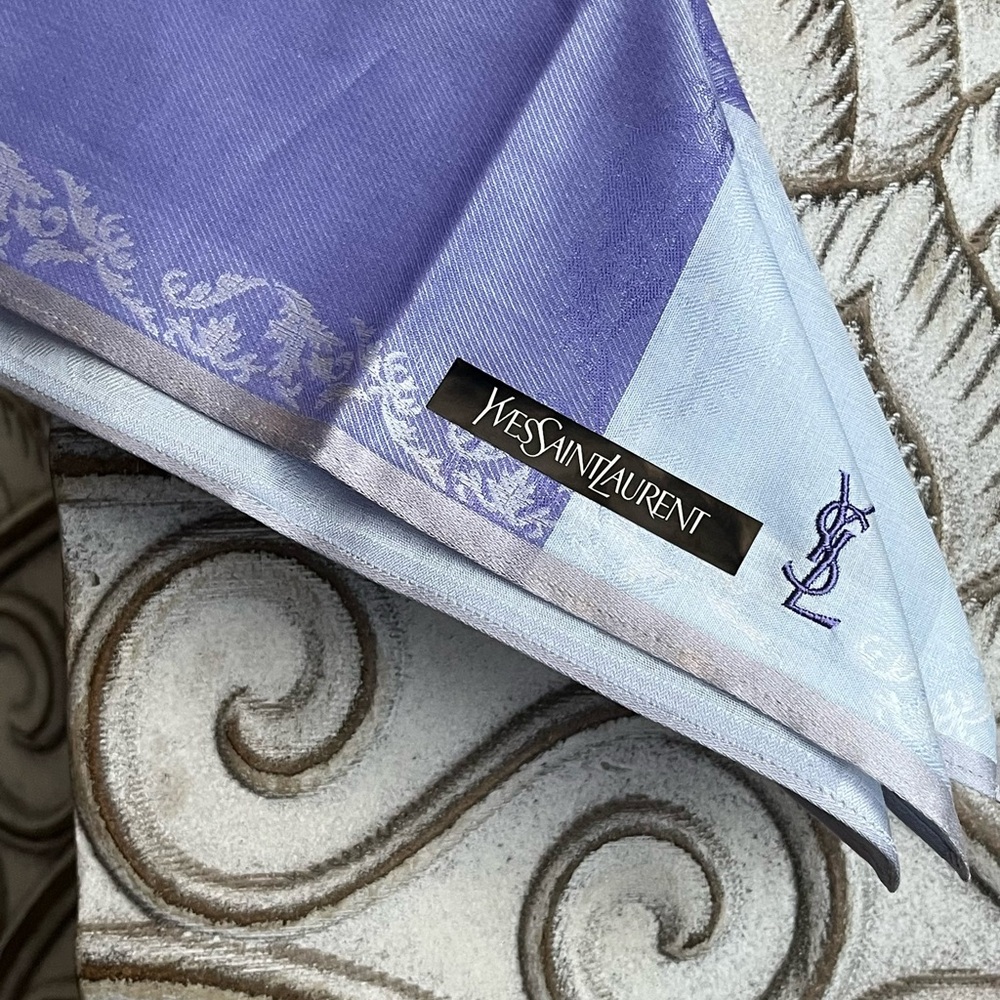 ⭐️ YSL Lavender Medium Length Scarf
